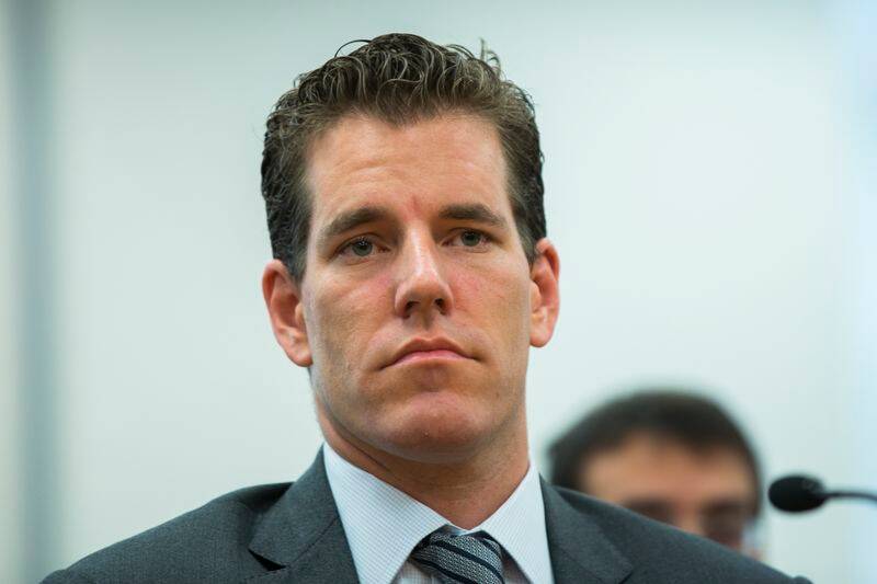 Winklevoss speaks at a New York State Department of Financial Services virtual currency hearing in the Manhattan borough of New York